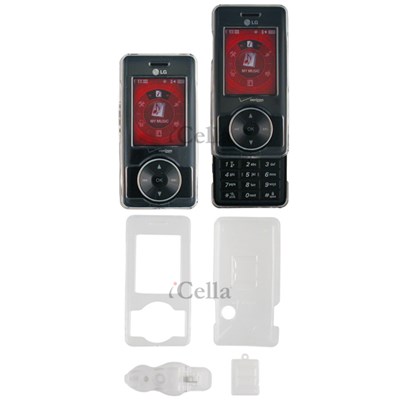 LG Compatible Snap-on Cover - clear FS-LG8500SW-TCL