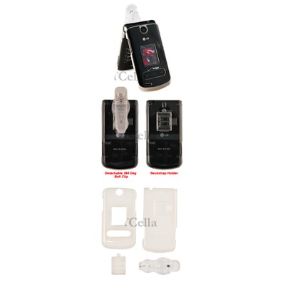 LG Compatible Snap-on Cover - clear FS-LG8600SW-TCL