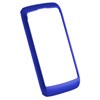 LG Compatible Rubberized Snap-on Cover - Blue FS-LGGR700-RBU Image 1