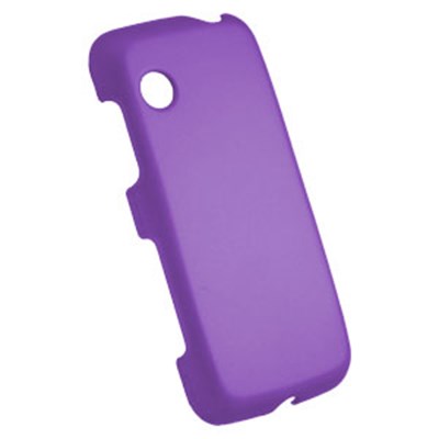 LG Compatible Rubberized Snap-on Cover - Purple FS-LGGS390-RPP