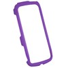 LG Compatible Rubberized Snap-on Cover - Purple FS-LGGS505-RPP Image 1