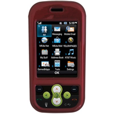 LG Compatible Snap-on Cover - honey red FS-LGGT365-SRD