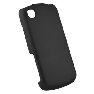 LG Compatible Rubberized Snap-on Cover - Black FS-LGGT550-RBK