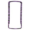 LG Compatible Design Snap-on Cover - Purple and Black Zebra  FS-LGGW820-DE23 Image 1