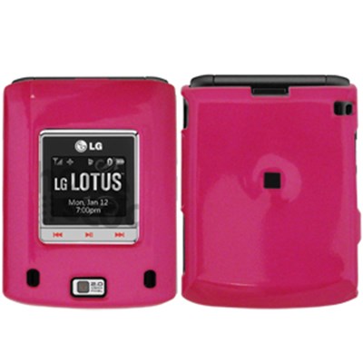 LG Compatible Snap-on Cover - honey pink FS-LGLOTUS-SPI