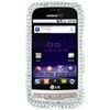 LG Compatible Jewel Snap-on Cover - Flower   FS-LGMS690-JF01 Image 1