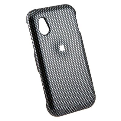 LG Compatible Design Snap-on Cover - Black Carbon Fiber  FS-LGOPERATV-DE13