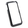 LG Compatible Design Snap-on Cover - Black Carbon Fiber  FS-LGOPERATV-DE13 Image 1