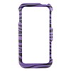 LG Compatible Design Snap-on Cover - Purple and Black Zebra  FS-LGOPERATV-DE23 Image 1