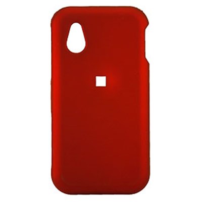 LG Compatible Rubberized Snap-on Cover - Red FS-LGOPERATV-RRD