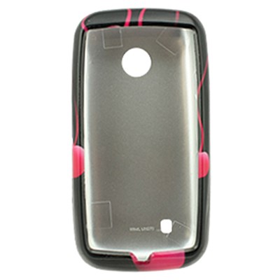 LG Compatible Design Snap-on Cover - Hanging Hearts  FS-LGUN270-DH01