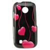 LG Compatible Design Snap-on Cover - Hanging Hearts  FS-LGUN270-DH01 Image 1