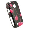 LG Compatible Design Snap-on Cover - Hanging Hearts  FS-LGUN270-DH01 Image 3