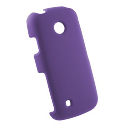 LG Compatible Rubberized Snap-on Cover - Purple FS-LGVN270-RPP