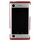 Motorola Compatible Rubberized Snap-on Cover - Red FS-MOA555-RRD Image 1