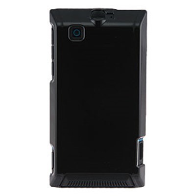 Motorola Compatible Snap-on Cover - honey black FS-MOA555-SBK