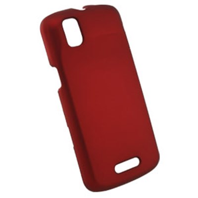 Motorola Compatible Rubberized Snap-on Cover - Red FS-MOA957-RRD