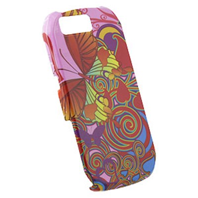 Motorola Compatible Design Snap-on Cover - Colorful Butterfly  FS-MOI1-DB01