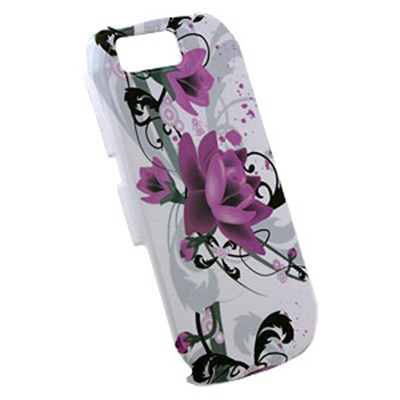 Motorola Compatible Design Snap-on Cover - Purple Lotus  FS-MOI1-DF01