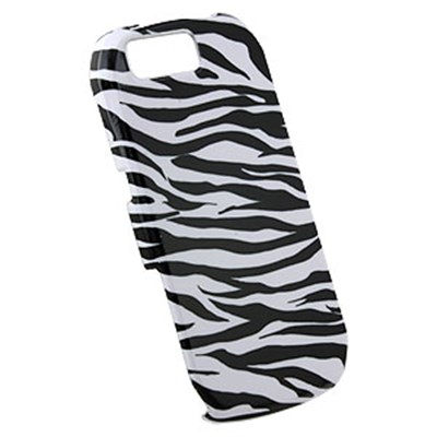 Motorola Compatible Design Snap-on Cover - Black and White Zebra  FS-MOI1-DZ02