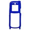 Motorola Compatible Rubberized Snap-on Cover - Blue FS-MOI365IS-RBU Image 1