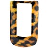Motorola i412 Design Snap-on Cover - Leopard Skin