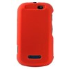Motorola Compatible Rubberized Snap-on Cover - Red FS-MOI475-RRD Image 1