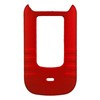 Motorola Compatible Rubberized Snap-on Cover - Red FS-MOI680-RRD Image 1