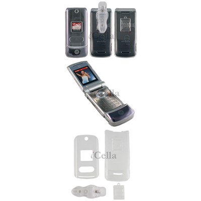 Motorola Compatible Snap-on Cover - clear FS-MOK1MSW-TCL