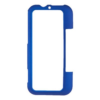 Motorola Compatible Rubberized Snap-on Cover - Blue FS-MOMB300-RBU