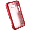 Motorola Compatible Rubberized Snap-on Cover - Red FS-MOMB525-RRD Image 2