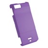 Motorola Milestone X Rubberized Snap-on Cover - Purple