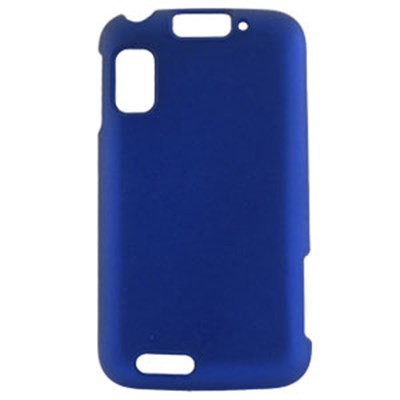 Motorola Compatible Rubberized Snap-on Cover - Blue FS-MOMB860-RBU