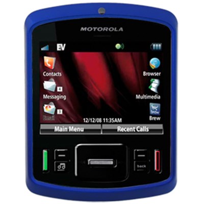 Motorola Compatible Snap-on Cover - honey blue FS-MOQA30-SBU