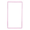 Motorola Compatible Snap-on Cover - transparent pink FS-MOSHOLES-TPI Image 1