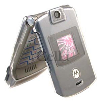 Motorola Compatible Snap-on Cover - clear FS-MOV3-TCL