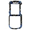 Motorola Compatible Design Snap-on Cover - Blue and Black Checker  FS-MOVE440-DY38 Image 1