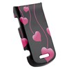 Motorola Compatible Design Snap-on Cover - Hanging Hearts  FS-MOWX415-DH01 Image 1