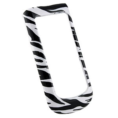Motorola Compatible Design Snap-on Cover - Black and White Zebra  FS-MOWX415-DZ02