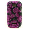Motorola Compatible Jewel Snap-on Cover - Pink Bubbles  FS-MOWX430-JG02 Image 1