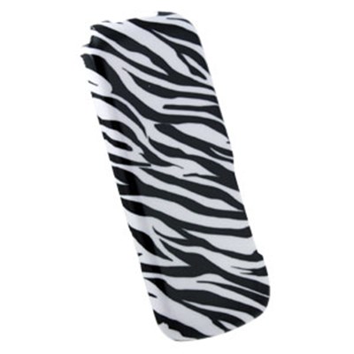 Nextel Compatible Design Snap-on Cover - Black and White Zebra  FS-NEXI296-DZ02