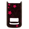 Nextel Compatible Design Snap-on Cover - Pink Tracing Star  FS-NEXI410-DY14 Image 1