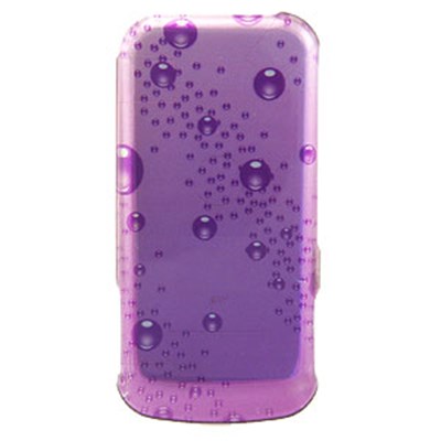Nextel Compatible Design Snap-on Cover - Purple Bubbles  FS-NEXI410-DY72
