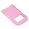 Nextel Compatible Snap-on Cover - transparent pink FS-NEXi410-TPI Image 1
