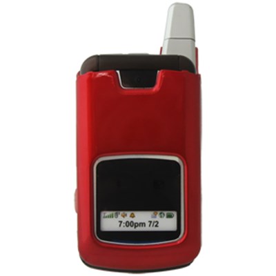 Nextel Compatible Snap-on Cover - honey red FS-NEXI776-SRD
