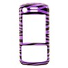 Nextel Compatible Design Snap-on Cover - purple zebra FS-NEXI856-D23 Image 1