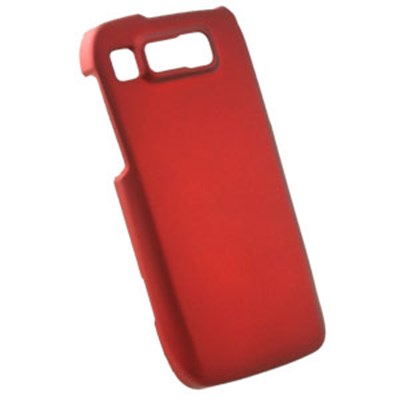 Nokia Compatible Rubberized Snap-on Cover - Red FS-NOE73-RRD