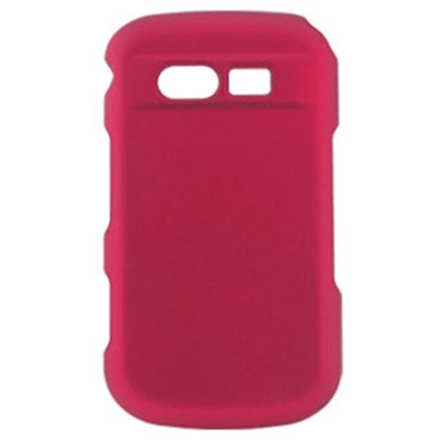Pantech Compatible Rubberized Snap-on Cover - Pink FS-PN8035-RPI