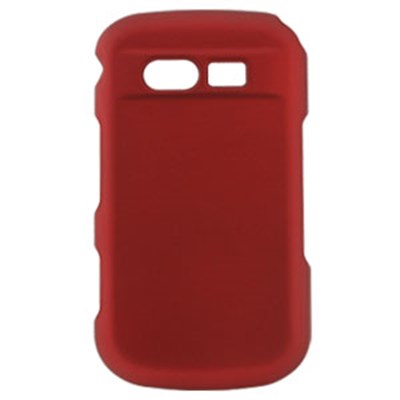 Pantech Compatible Rubberized Snap-on Cover - Red FS-PN8035-RRD
