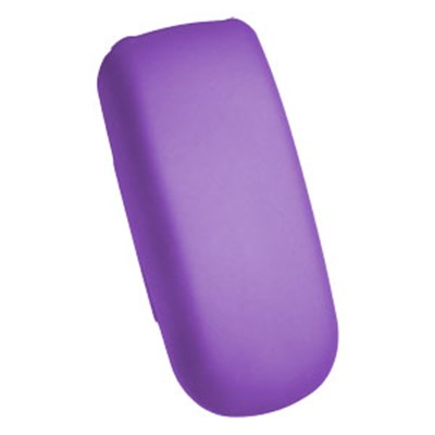 Samsung Compatible Rubberized Snap-on Cover - Purple FS-SAA107-RPP